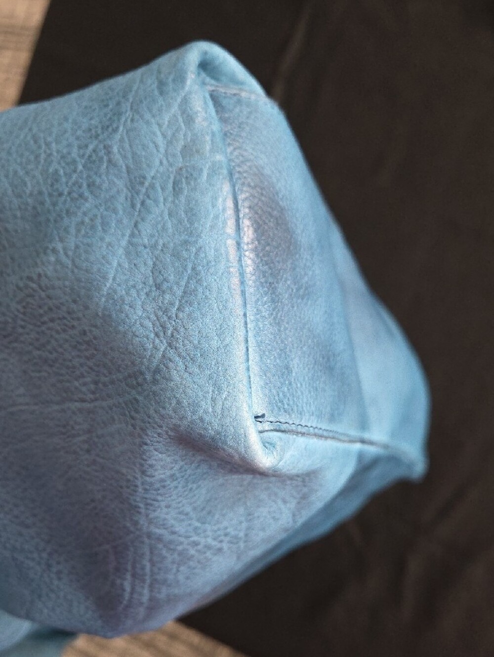 Latico Denim Leather Shoulder Hobo - Picture 4 of 7